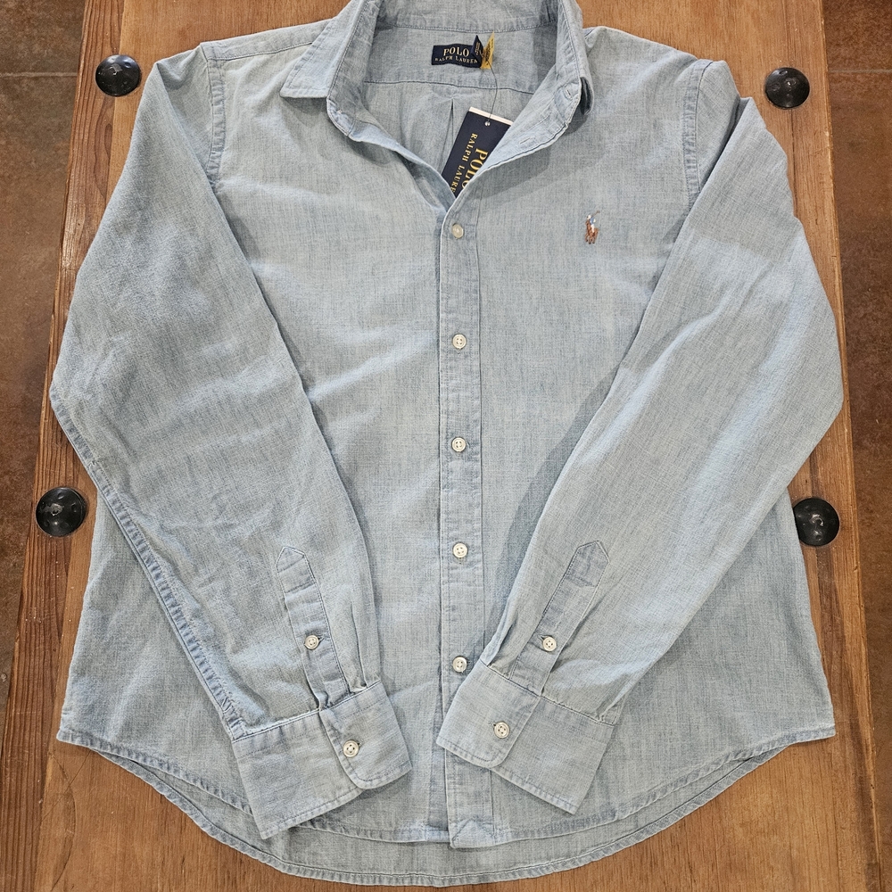 Polo by Ralph Lauren Light Blue Men's Shirt
